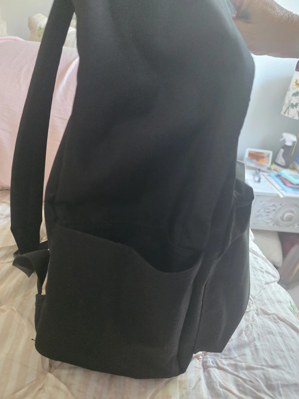 The Rolling Stones Black Logo Backpack - Men's Casual Daypack